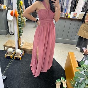 COPY - Beautiful mulberry chiffon dress